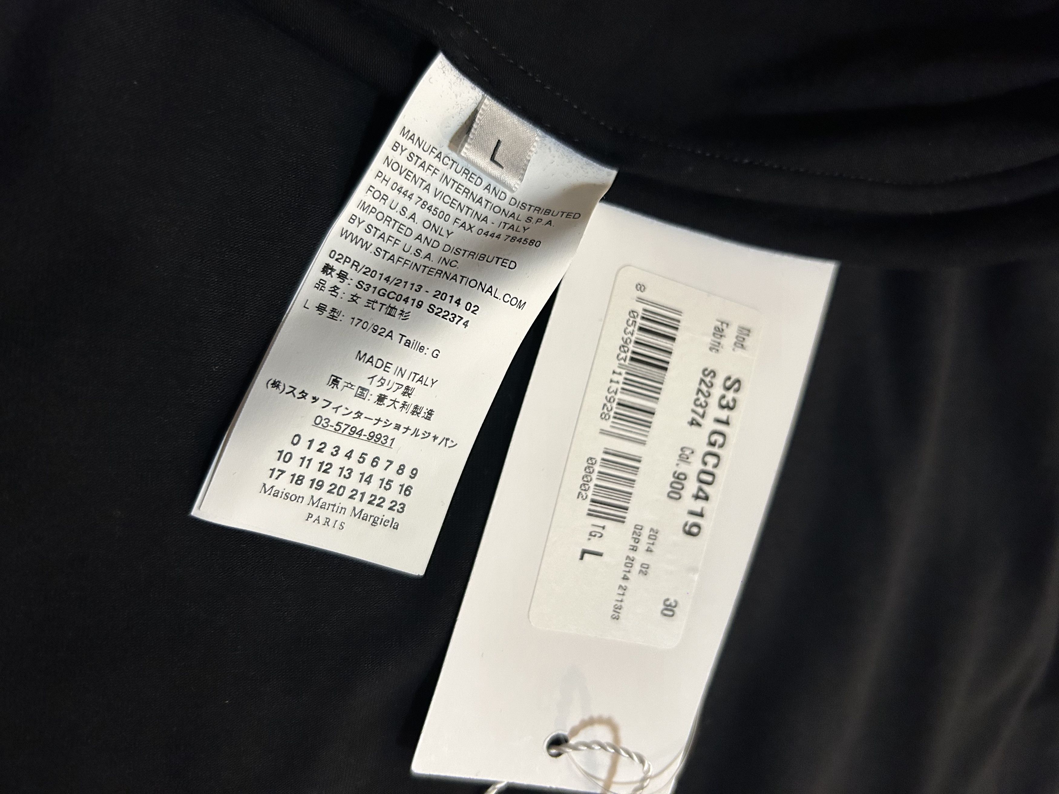 Maison Margiela MAISON MARGIELA » Avant-Garde Draped Asymmetrical Top Size L / US 10 / IT 46 - 11 Thumbnail