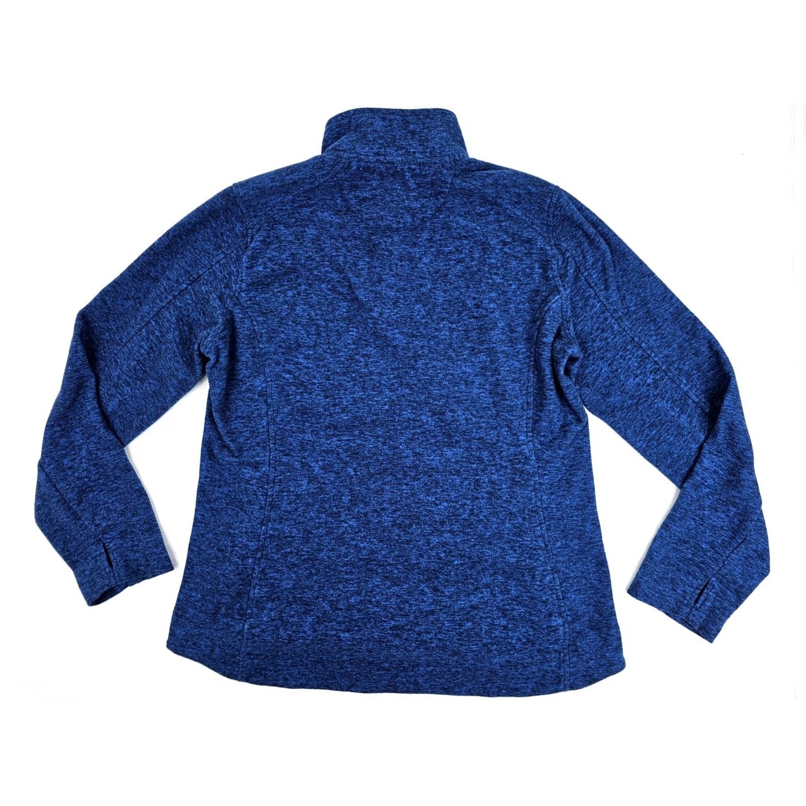 Vintage Duluth Fleece Pullover Shirt 1/4 Snap Heathered Blue Men L Size US L / EU 52-54 / 3 - 4 Thumbnail