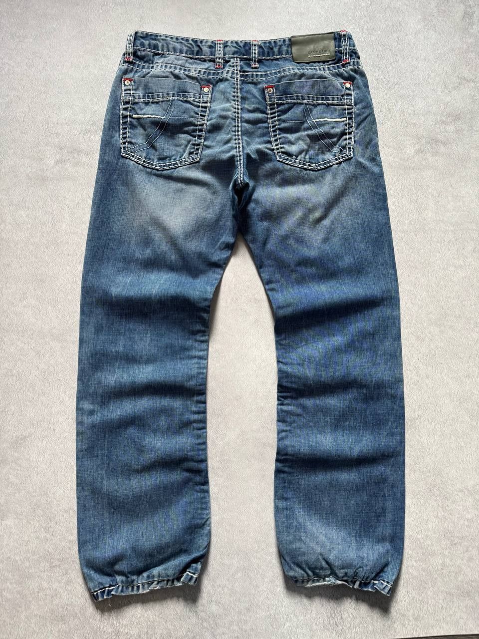 Camp David Vintage Camp David True Religion style jeans y2k 90s Size US 33 - 2 Thumbnail
