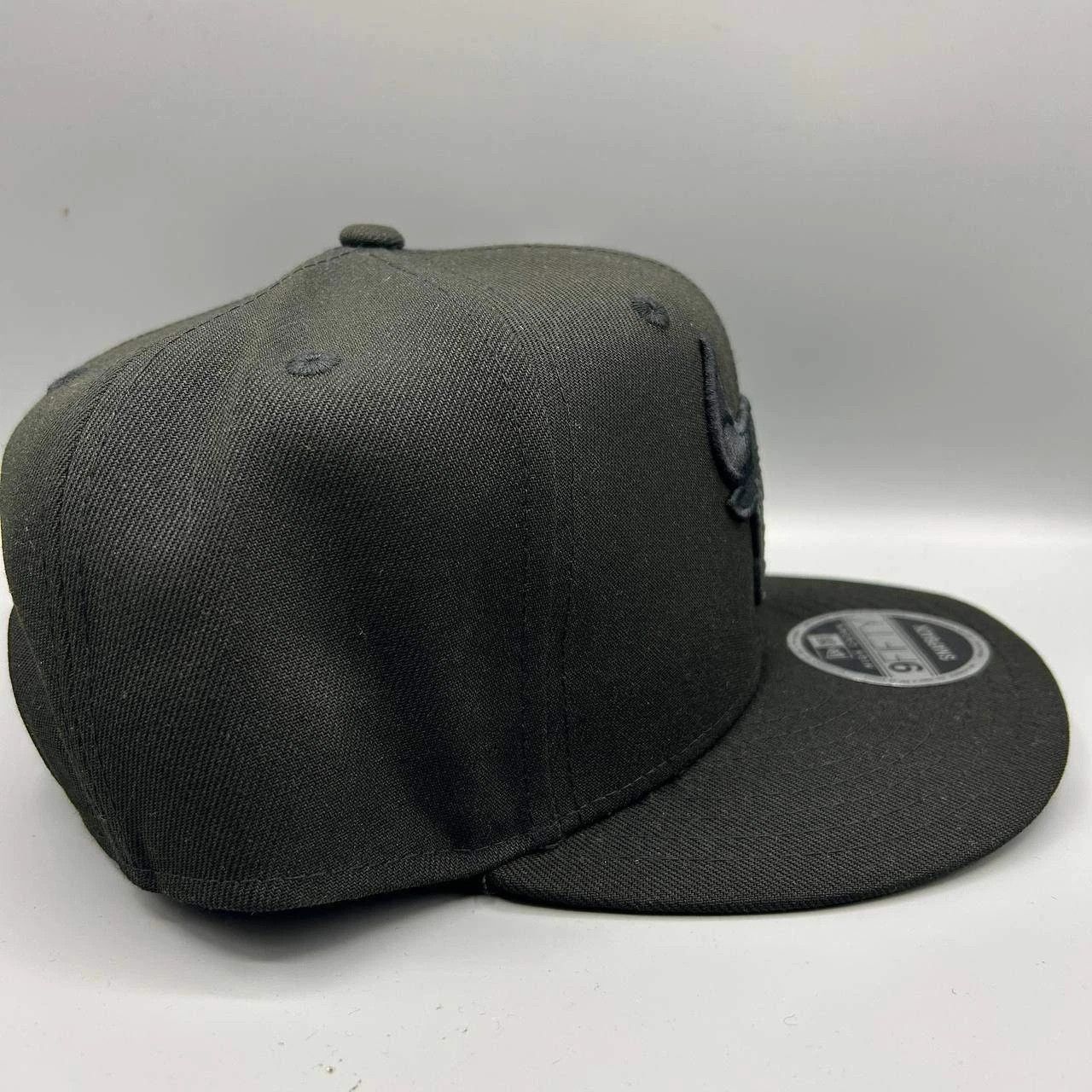 New Era Chicago Bulls Hat Men Black Snap Back Cap New High Crown Size ONE SIZE - 6 Thumbnail