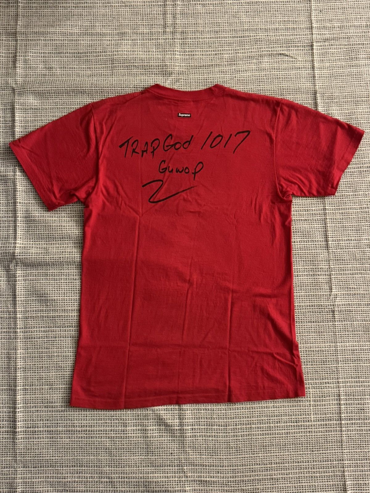 Supreme Supreme Gucci Mane Red Photo Tee Size US M / EU 48-50 / 2 - 5 Thumbnail