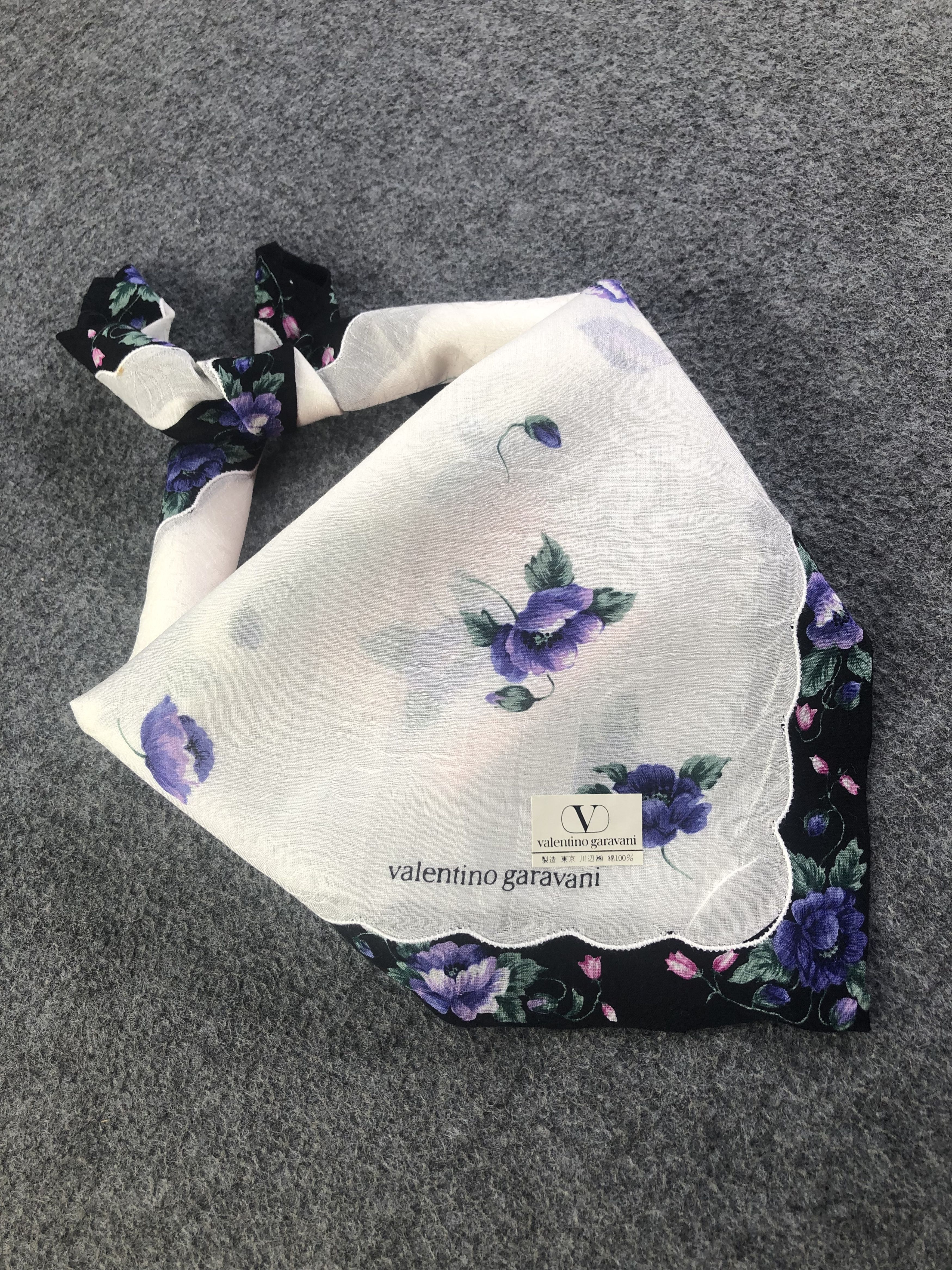 Valentino × Vintage Valentino Garavani Handkerchief / Bandana / Neckerchief Size ONE SIZE - 2 Thumbnail