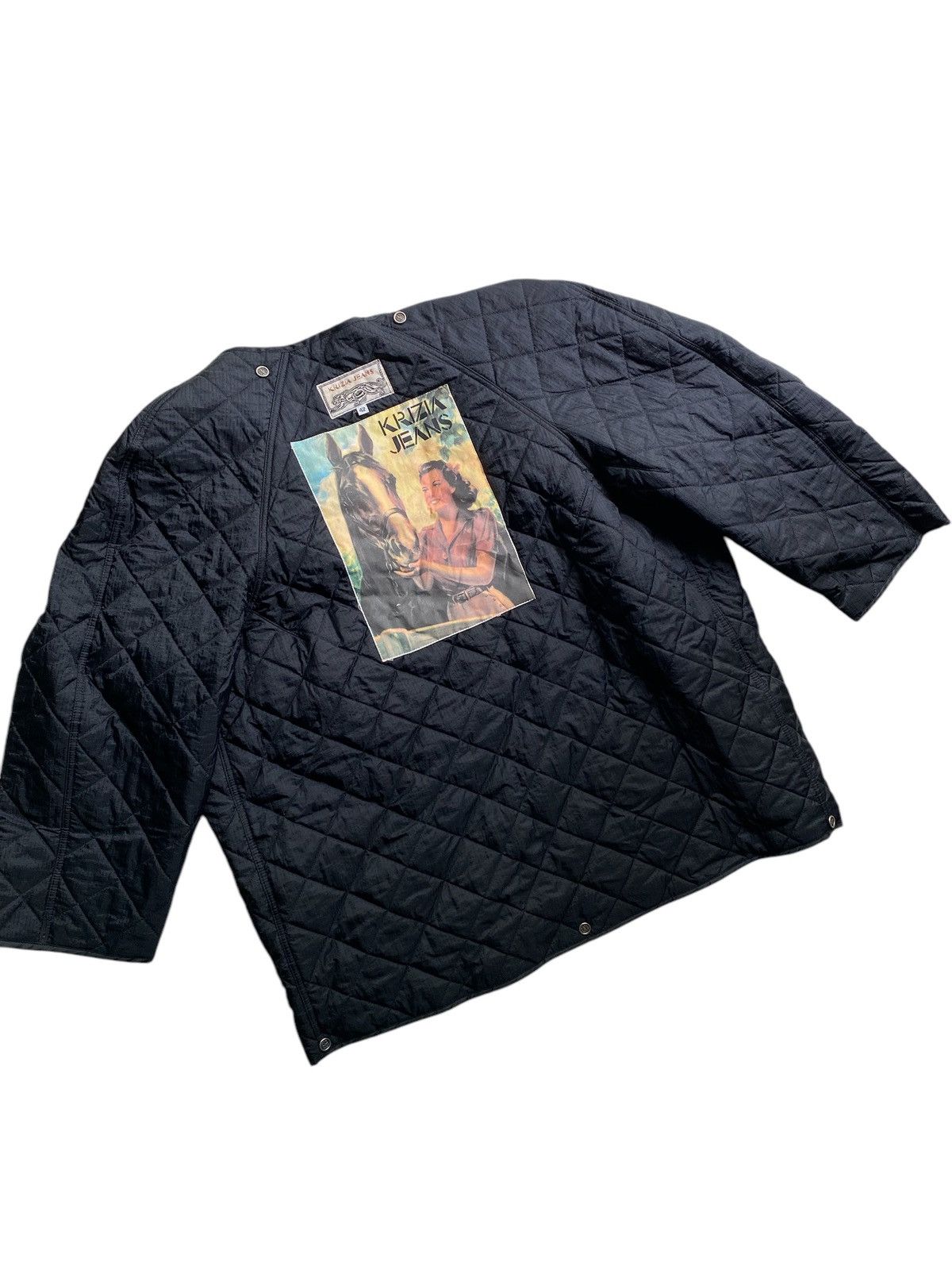 Hysteric Glamour × Japanese Brand × Krizia Uomo Vintage Krizia Jeans Tiger Inner Jacket nice design Size US L / EU 52-54 / 3 - 8 Thumbnail