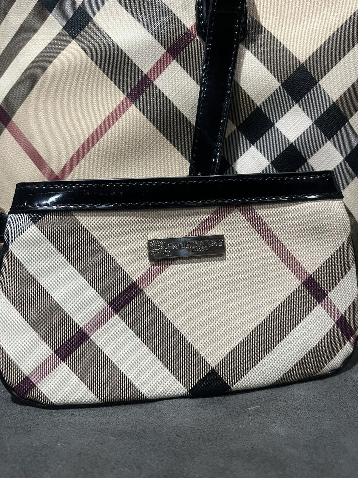 Burberry BURBERRY Supernova Check Tote Bag Size ONE SIZE - 21 Thumbnail