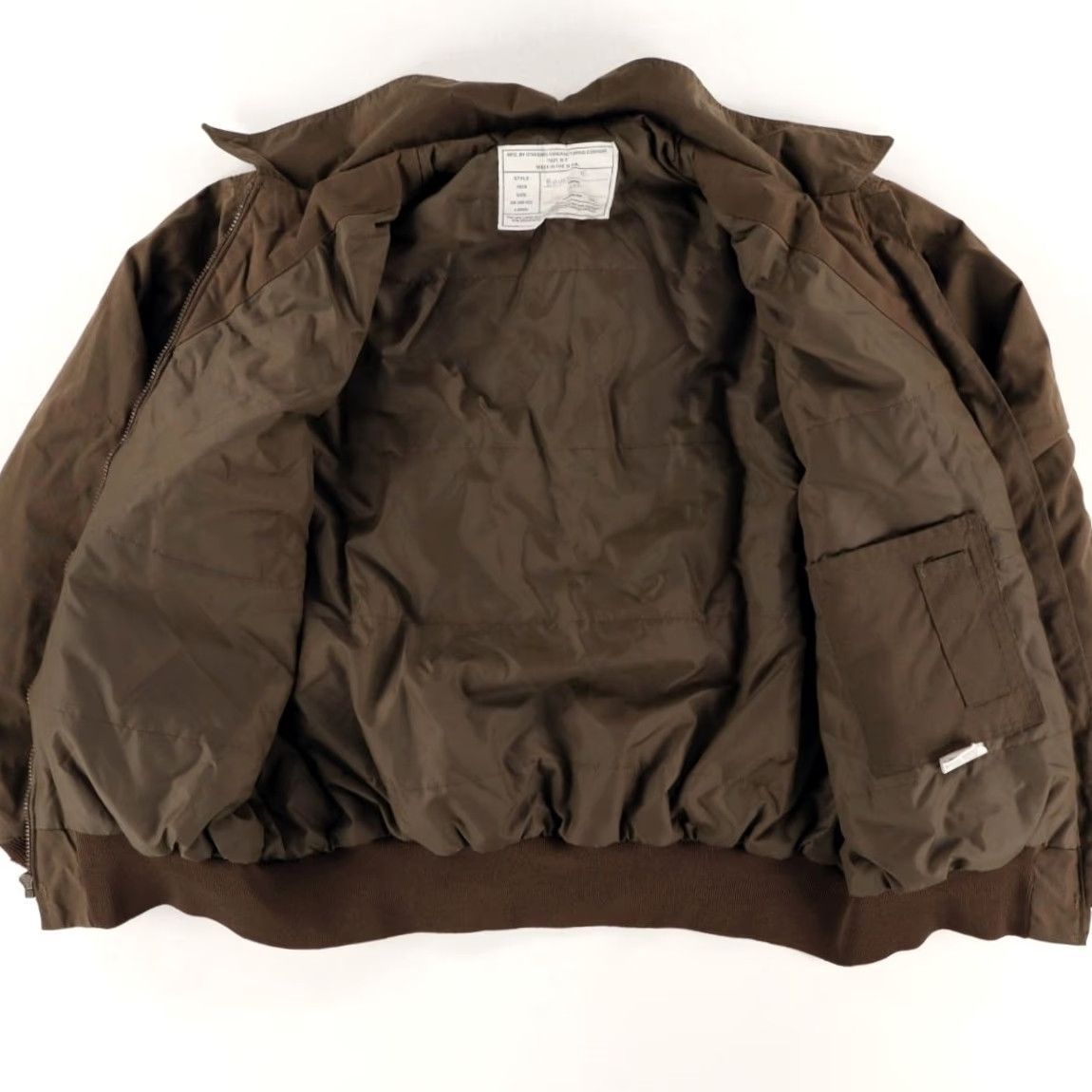 Vintage Standard Mfg Insulated UPS Brown Men's 2XL Jacket Shirt Long Sleeve Collared Size US XXL / EU 58 / 5 - 3 Thumbnail