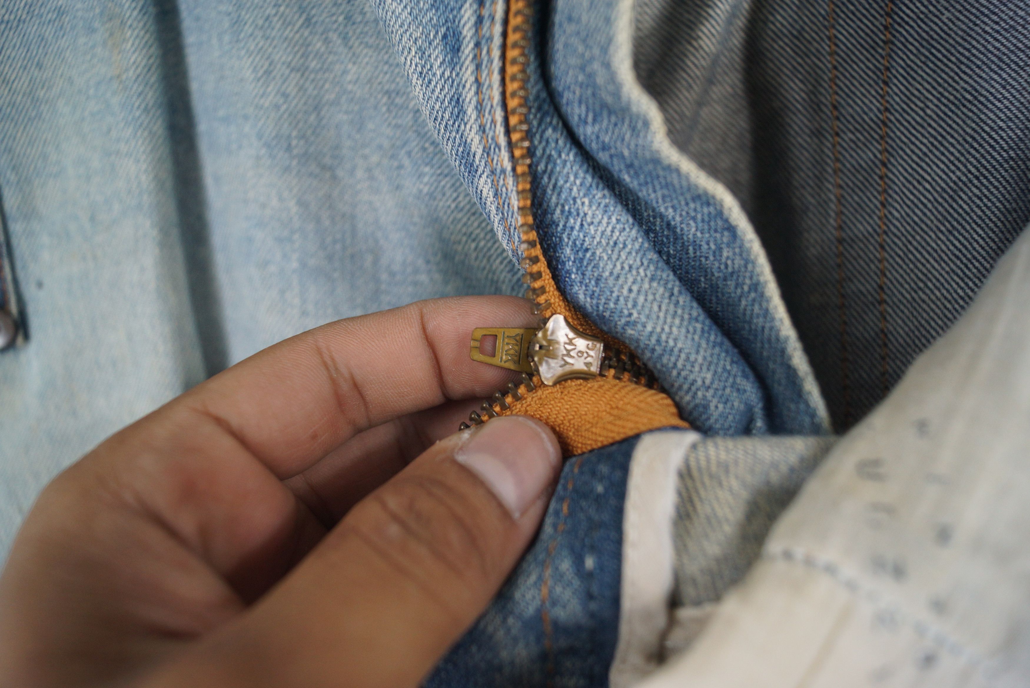 Vintage Rare Azzure Denim Nice Design Size US 41 - 6 Thumbnail