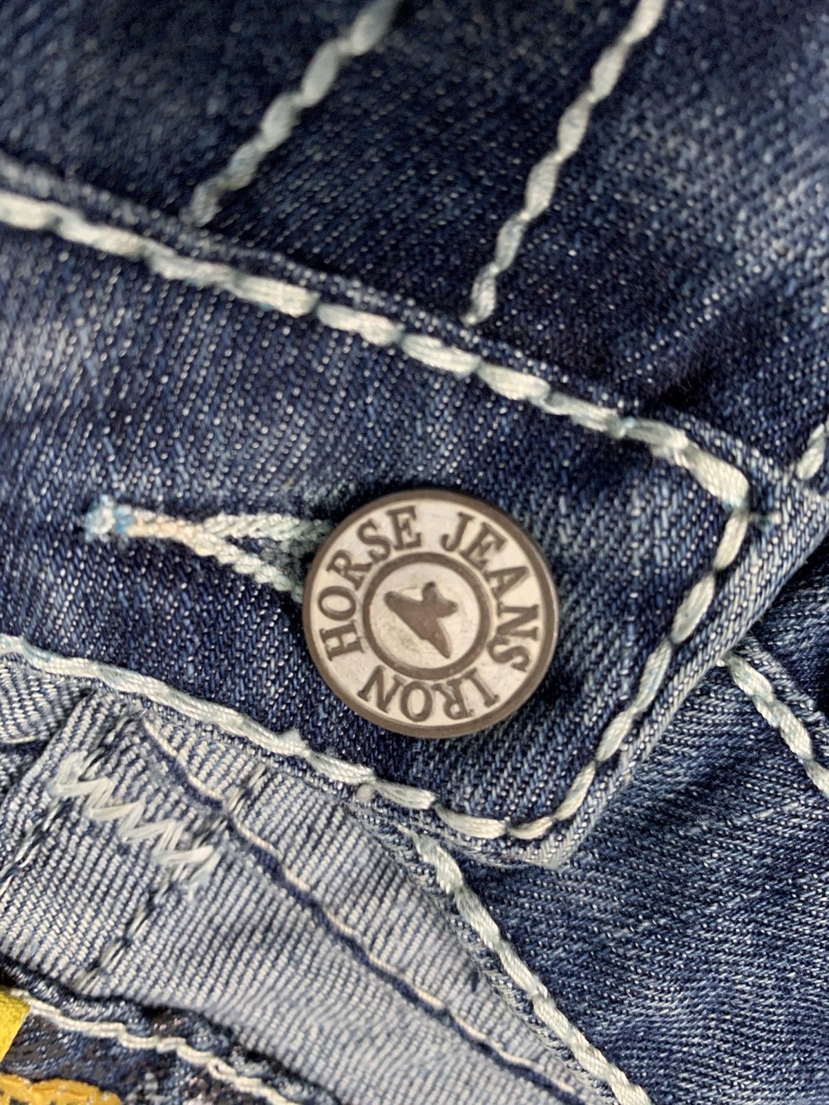 Japanese Brand Japanese Brand Jeans Iron Horse Vintage Denim Size US 34 / EU 50 - 5 Thumbnail