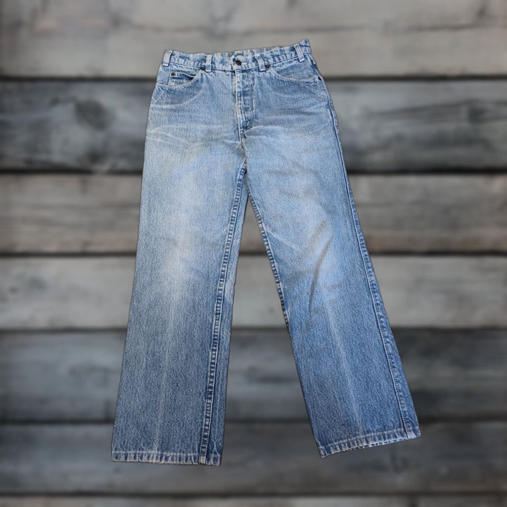 Levi's VINTAGE Levi's SF 207 Blue Jeans 30x27 Light Wash Distressed 70s 80s Unisex Adults Size US 30 / EU 46 - 1 Thumbnail