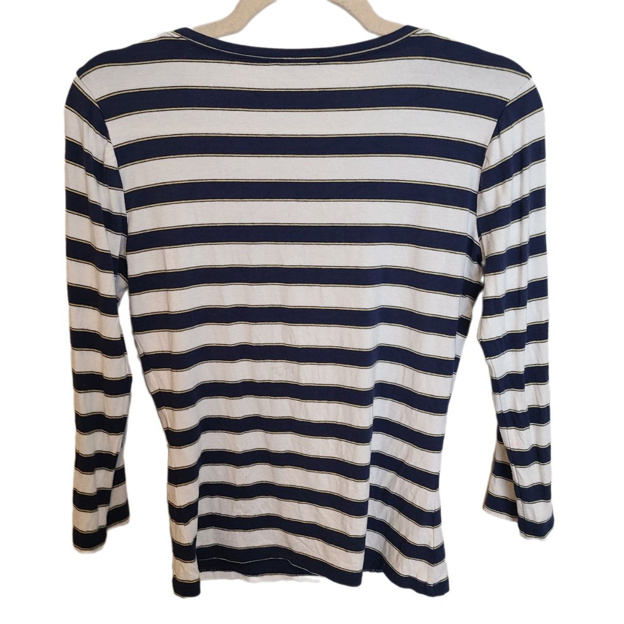Cacharel Cache Womens Striped Rhinestone Anchor Nautical T-Shirt XS Size XS / US 0-2 / IT 36-38 - 8 Thumbnail