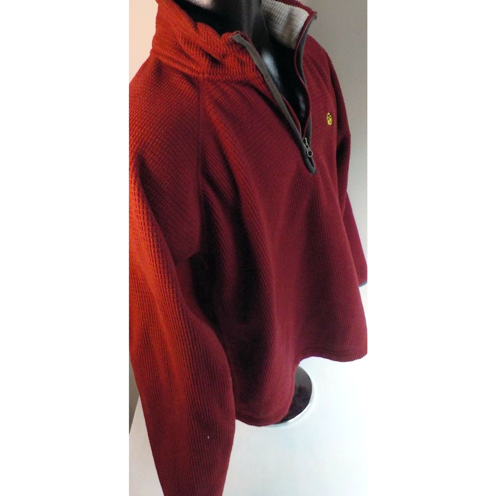 The North Face THE NORTH FACE A5 Series 1/4 Zip Fleece Pullover Mens Shirt Small Red Polyester 100% Pullover A5 Logo on Chest Great Condition Size US S / EU 44-46 / 1 - 3 Thumbnail