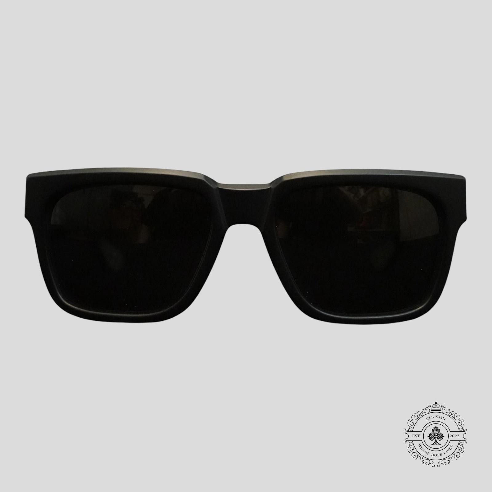 Chrome Hearts Chrome Hearts Box Officer Sunglasses in Matte Black/Silver Size ONE SIZE - 2 Thumbnail
