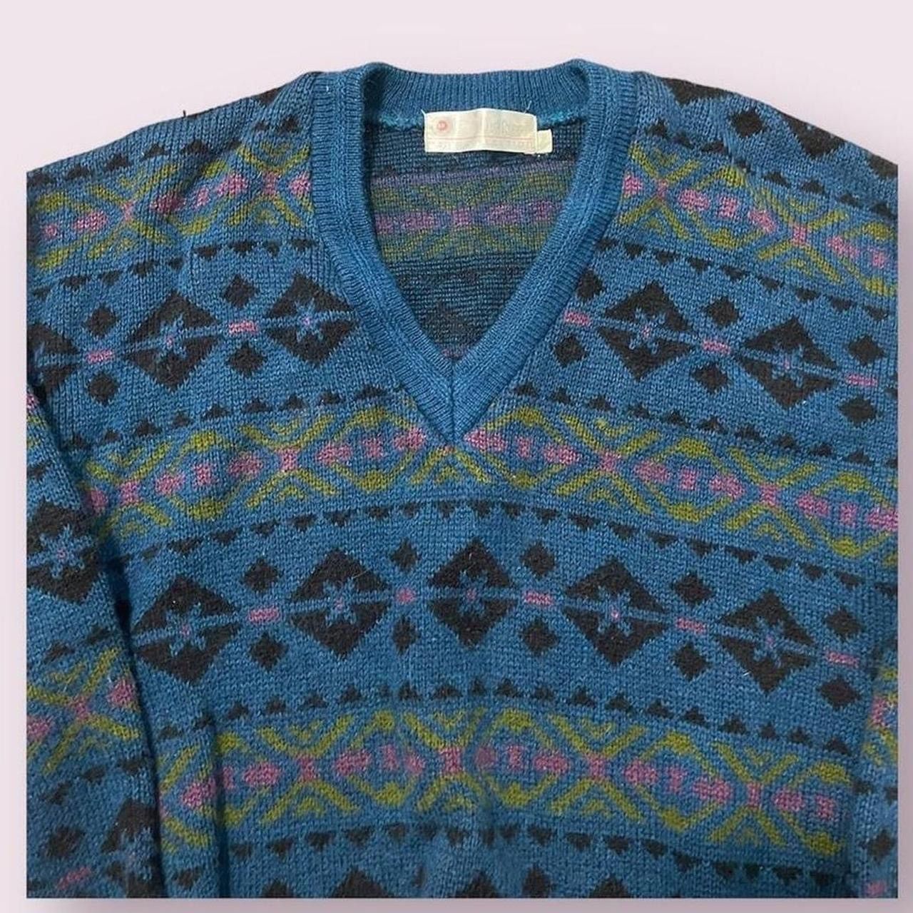 Vintage Vintage 90’s Knit Sweater Size US L / EU 52-54 / 3 - 1 Thumbnail