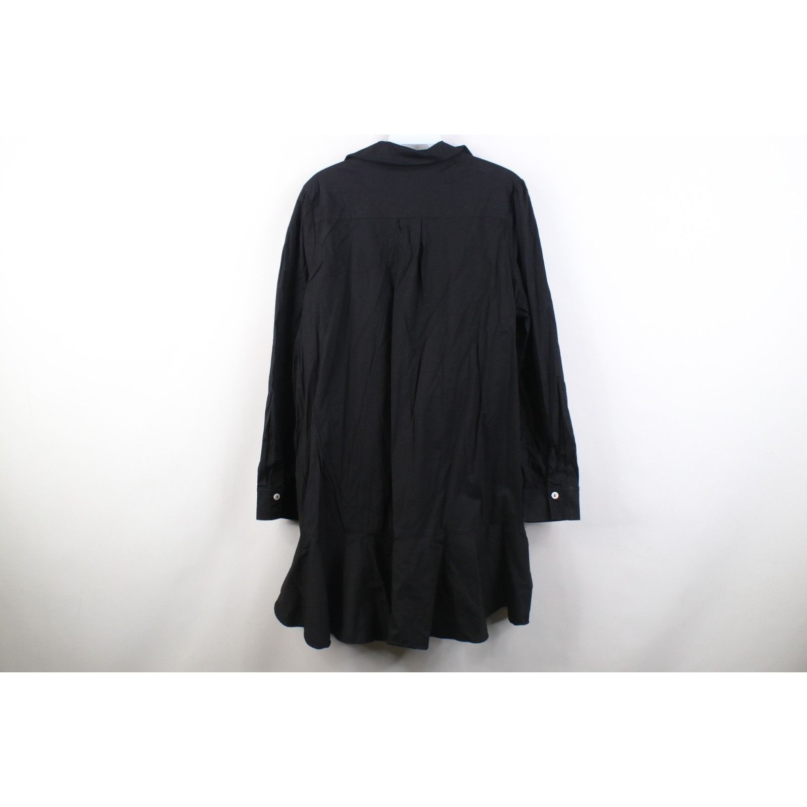 Vintage Tuckernuck Stretch Callahan Ruffled Hem Swing Dress Size L / US 10 / IT 46 - 12 Thumbnail
