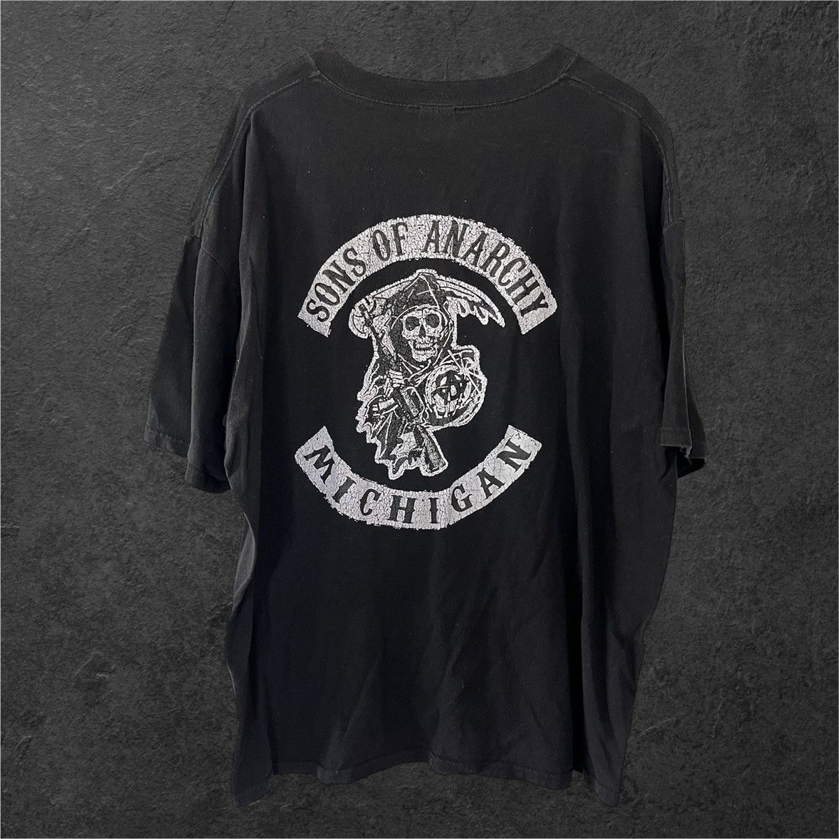 Other Sons of Anarchy black tee Size US XXL / EU 58 / 5 - 2 Thumbnail