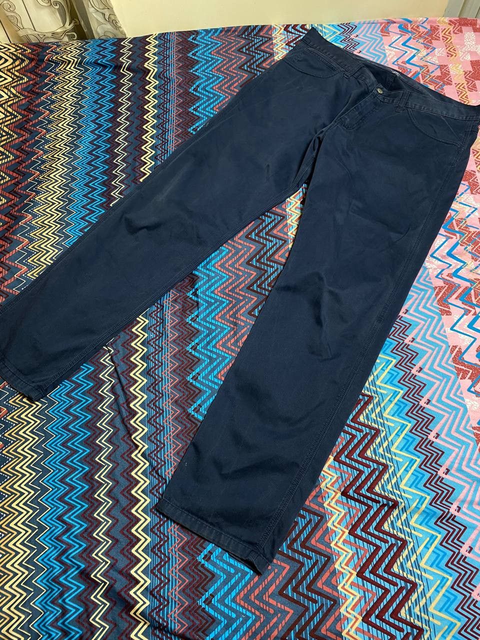 Carhartt × Vintage Wrangler Riggs vintage carpenter pant carhartt hype Size US 38 / EU 54 - 17 Thumbnail