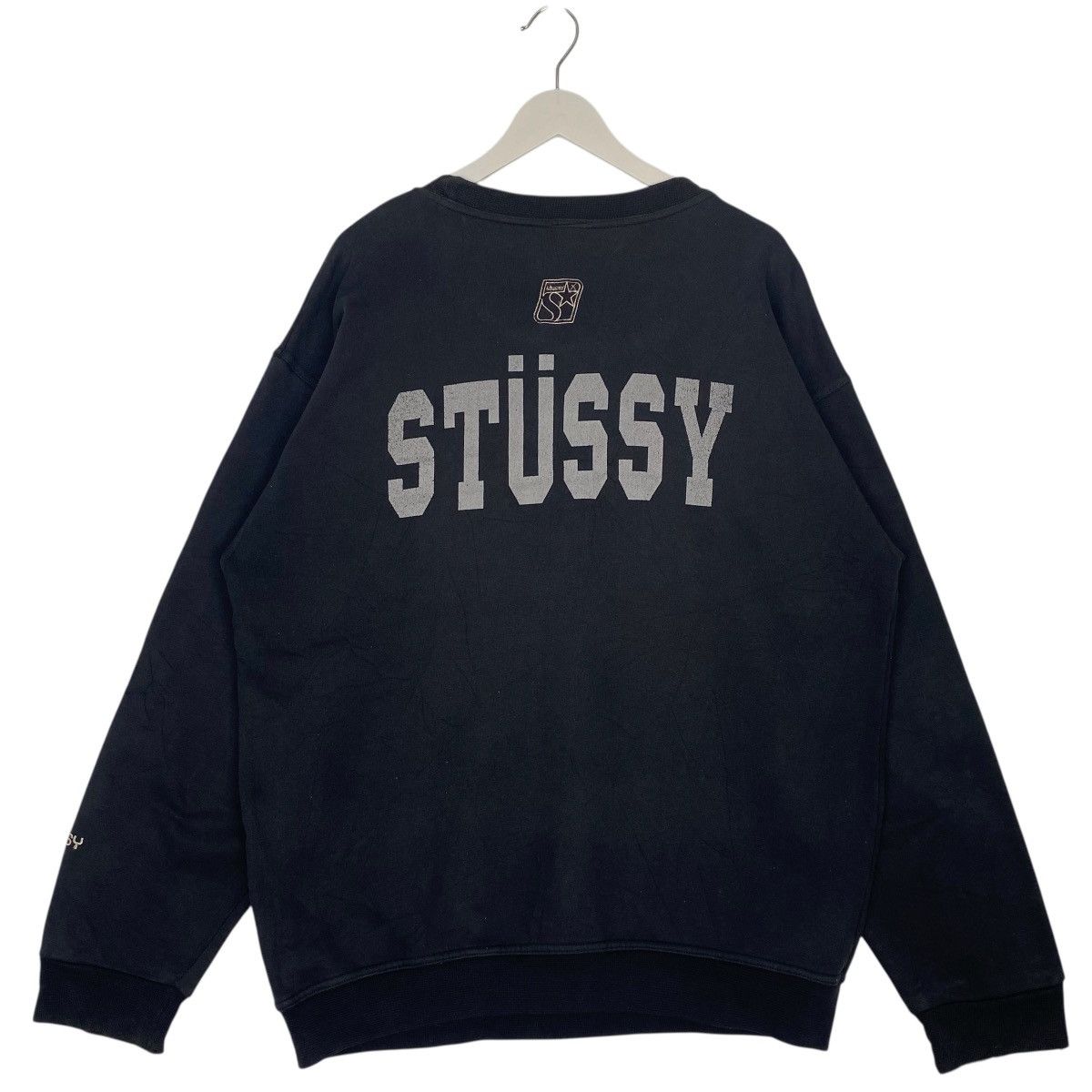 Other Vintage Stussy Embroidered Crewneck Sweatshirt Dark Gray Size US L / EU 52-54 / 3 - 1 Thumbnail