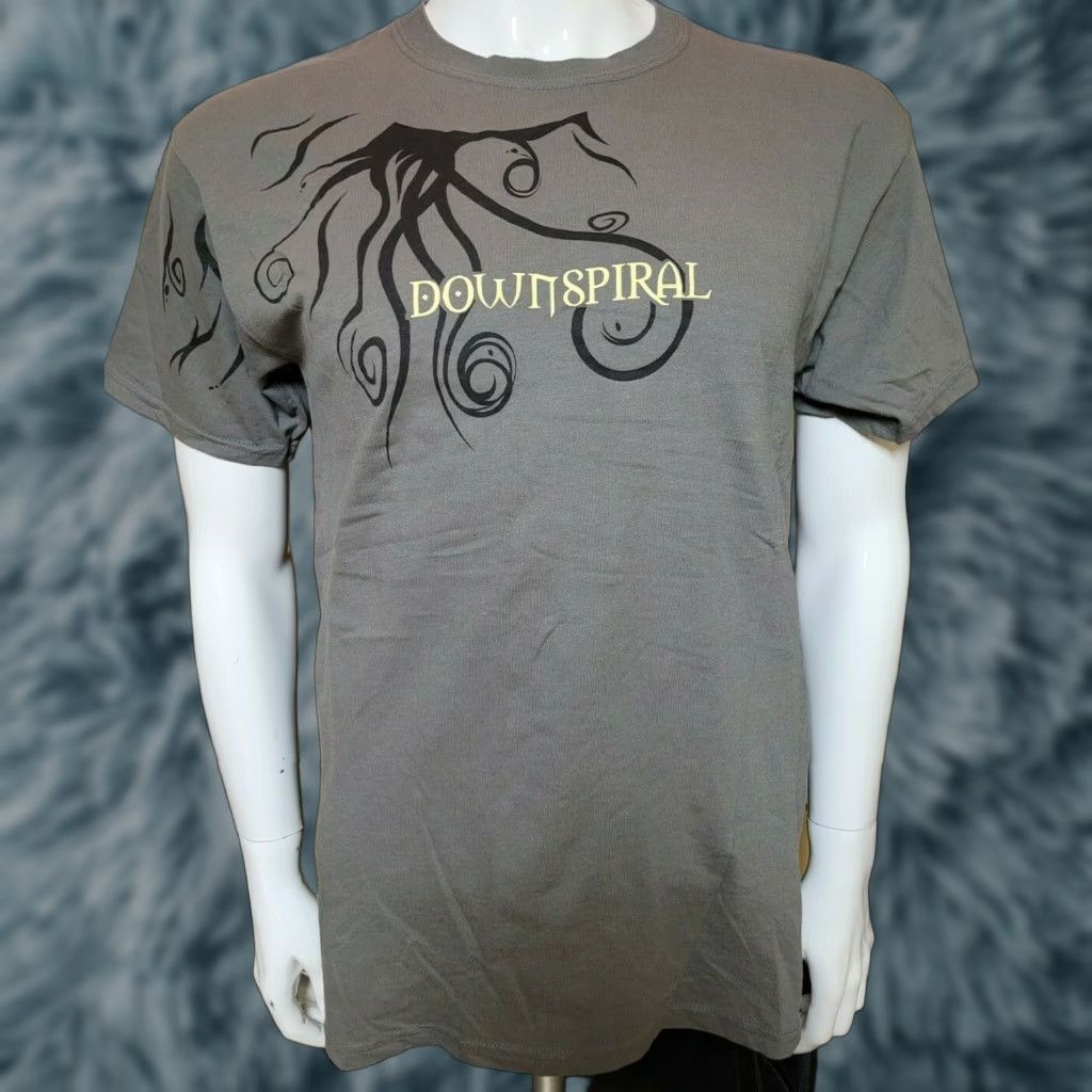 Jerzees VTG Downspiral Band T Shirt Medium Toledo Maumee Hard Rock OH 00s | Jerzees | Graphic Tee | Cotton Blend | Gray | Short Sleeve | Round Neck | Men Size US L / EU 52-54 / 3 - 1 Thumbnail