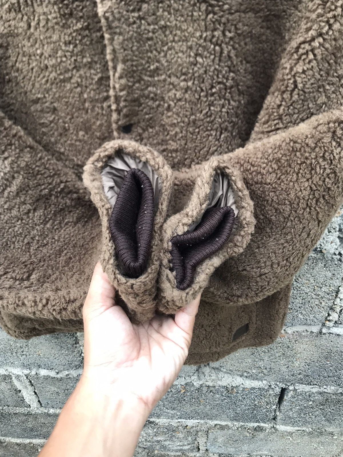 Japanese Brand × Vintage ⚡️Vintage Armen France Button Fleece Jacket Size S / US 4 / IT 40 - 8 Thumbnail