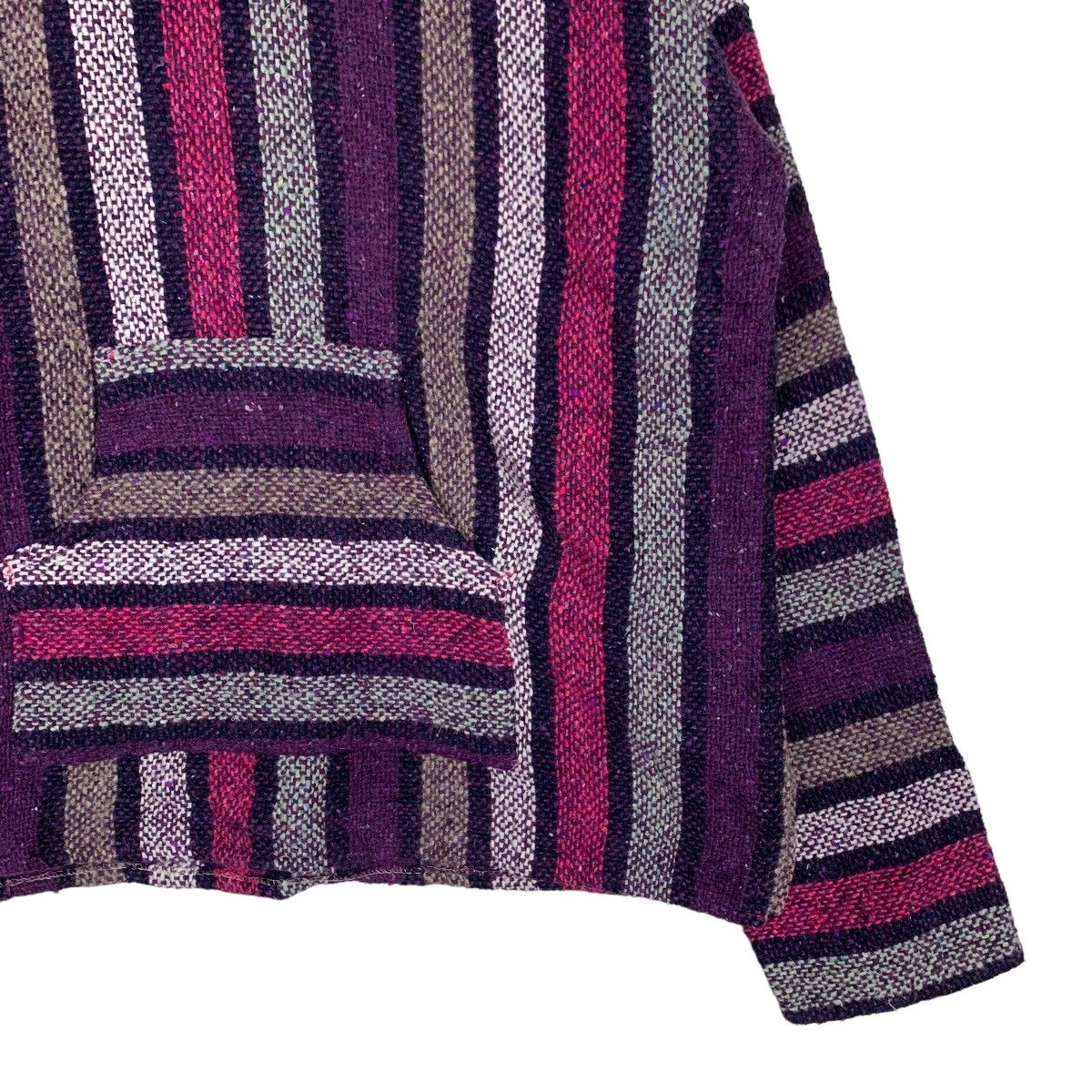 Baja East Vintage Mexican Baja Blanket Pullover Hoodies #0588-C27 Size US L / EU 52-54 / 3 - 4 Thumbnail