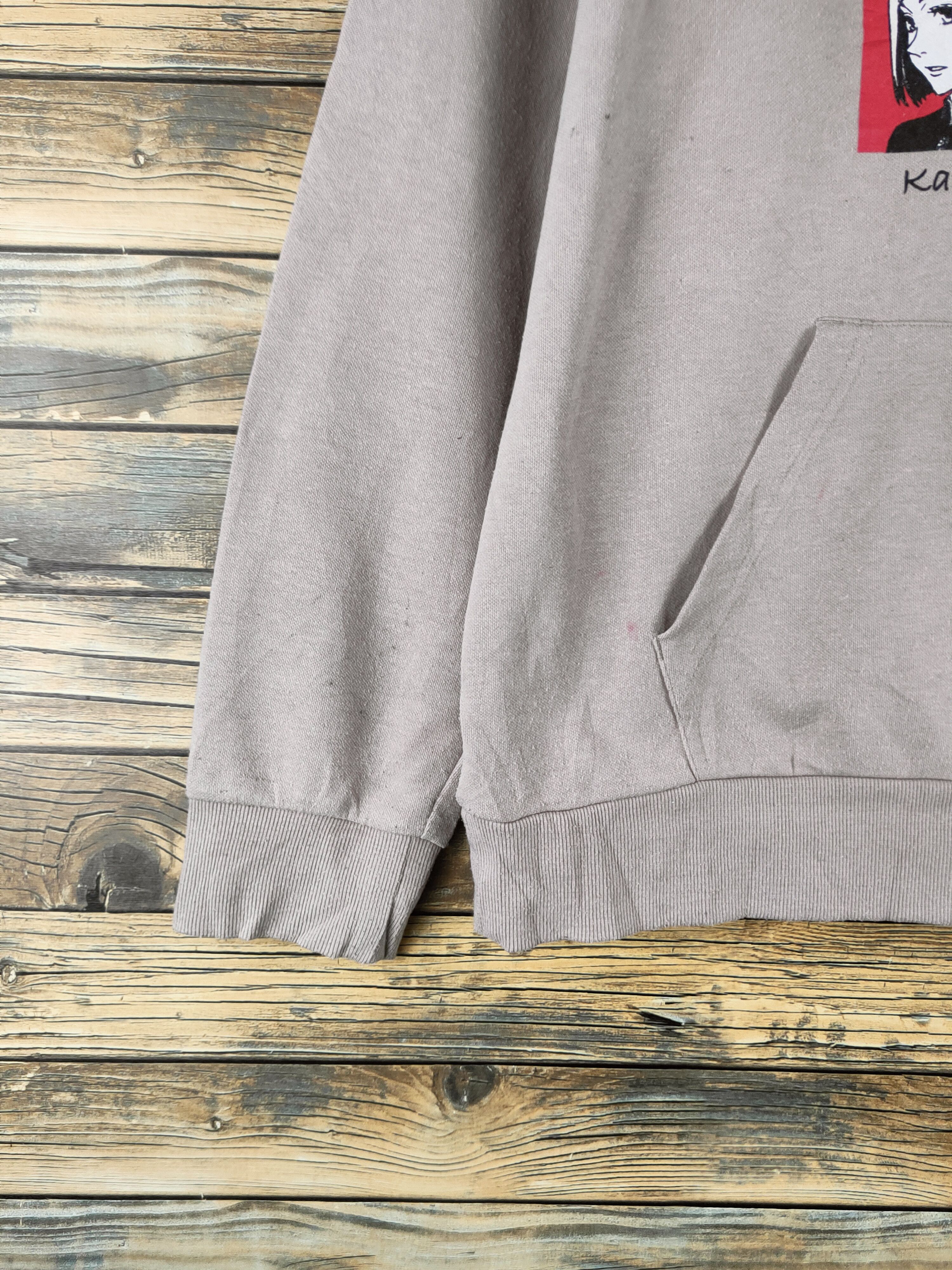 Japanese Brand 💥 JAPAN BAND💥 Beige Hoodie Sweatshirts Size US L / EU 52-54 / 3 - 4 Thumbnail