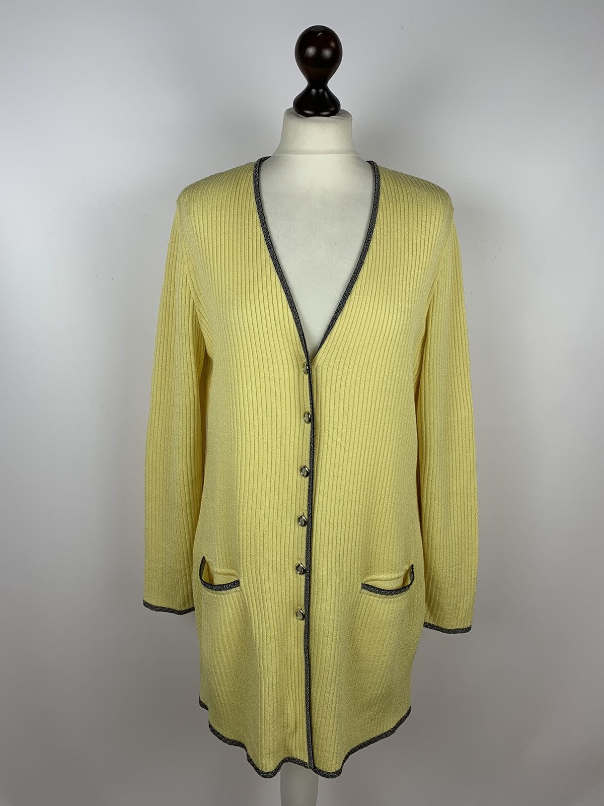 Escada Vintage Escada by Margaretha Ley Knit Heavyweight Cardigan Size S / US 4 / IT 40 - 1 Thumbnail