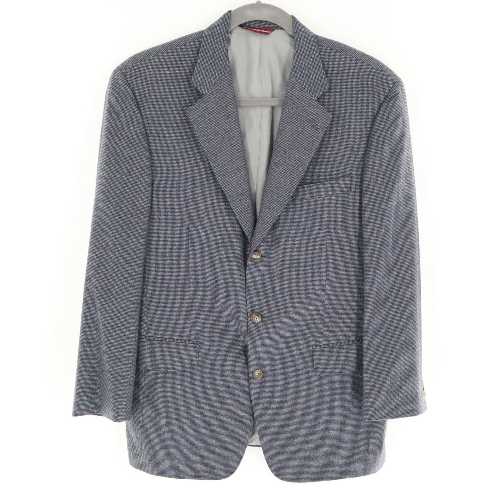 Samuelsohn Samuelsohn Pure Cashmere Blazer Mens 44T Gray Academia Size 44L - 1 Thumbnail