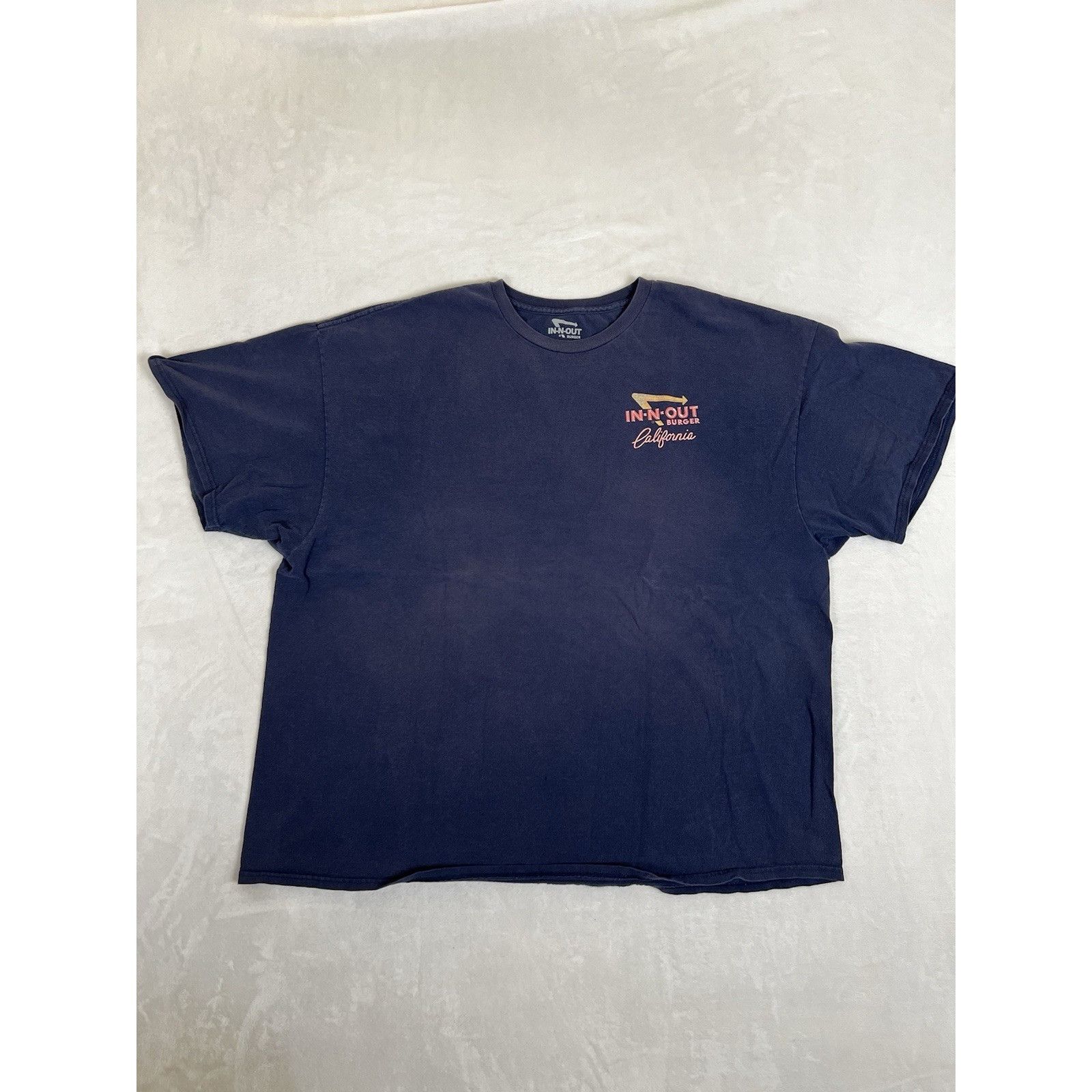 Other Vintage In-N-Out Men T-Shirt 3XL Blue California Graphic Hot Size US XXL / EU 58 / 5 - 2 Thumbnail