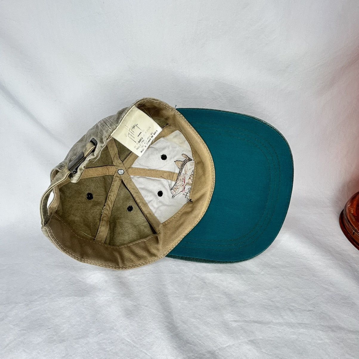 Guy Harvey Vintage Guy Harvey Hat Cap Long Bill Strap Back Snook Fish Size ONE SIZE - 5 Thumbnail