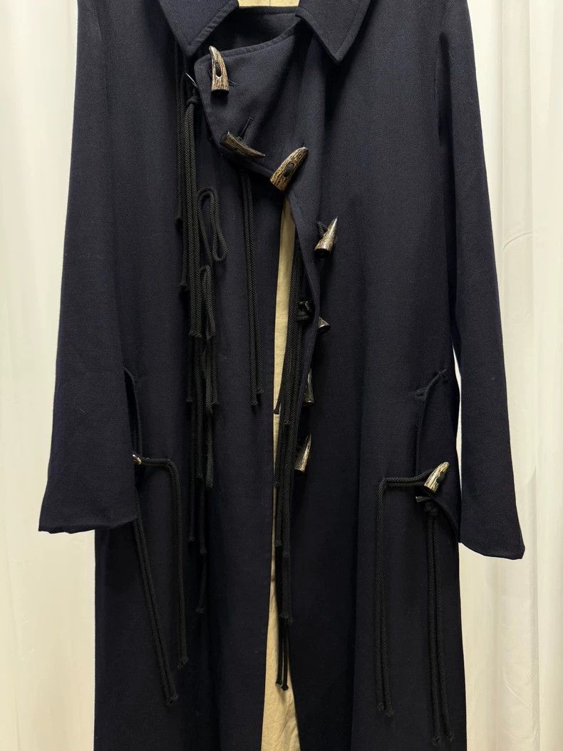 Yohji Yamamoto yohji yamamoto pour homme horn button coat-2505 Size US M / EU 48-50 / 2 - 3 Thumbnail