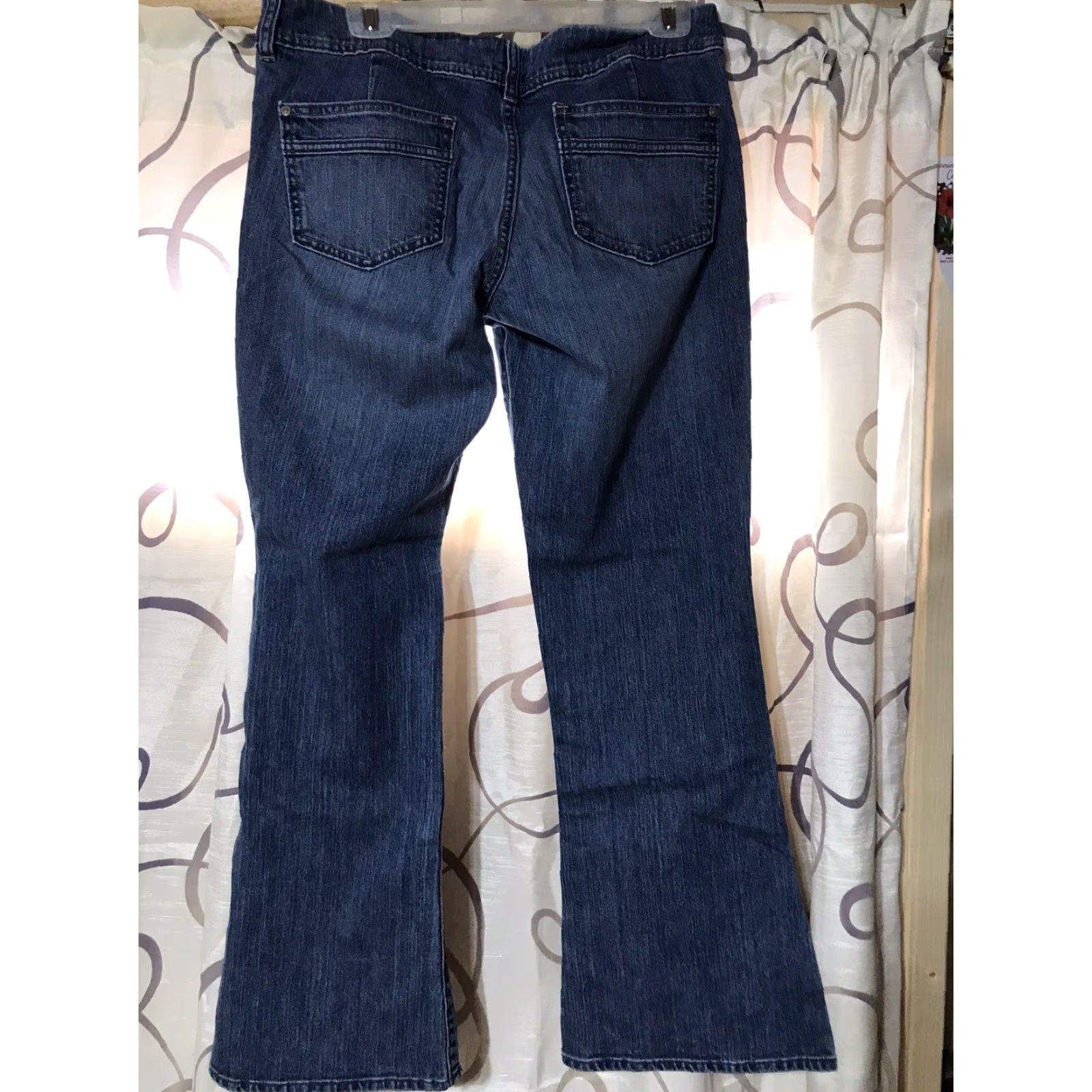 Old Navy Old Navy The Flirt Mid-Rise Wide-Leg Jeans Womens Size 12R Light Wash Blue Size 34" / US 12 / IT 48 - 2 Thumbnail