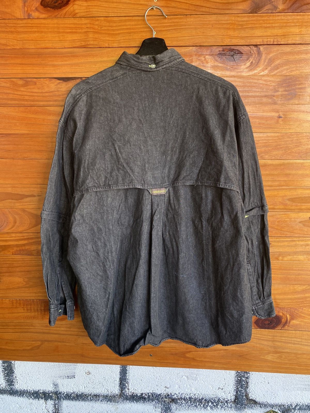 Ringspun Ringspun Vintage Military-Inspired Long Sleeve Shirt Size US M / EU 48-50 / 2 - 9 Thumbnail