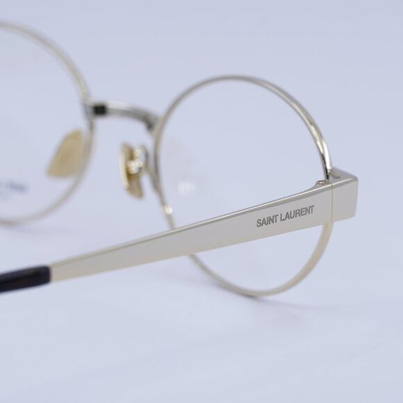 Saint Laurent Paris 🕶️ New Saint Laurent SL692 OPT 002 Eyeglasses - Gold Frame Size ONE SIZE - 7 Thumbnail