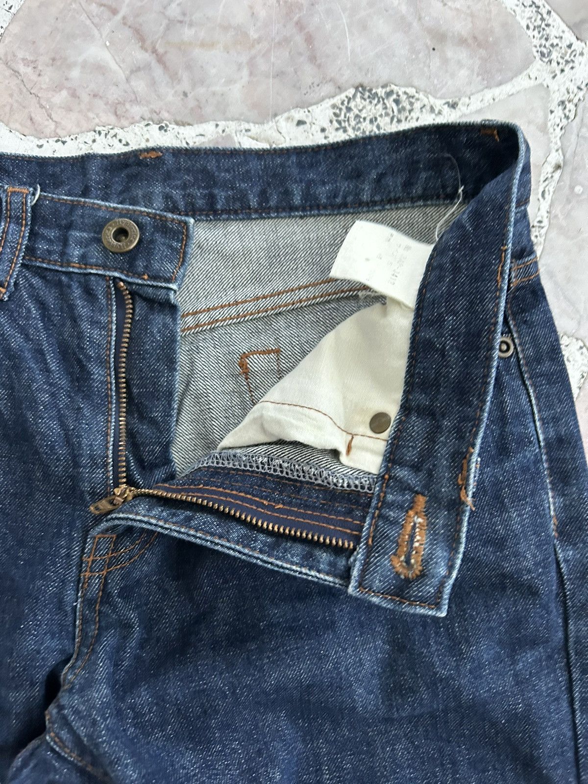 Hysteric Glamour Japan Navy Blue Denim Wide Flared Size US 30 / EU 46 - 10 Thumbnail