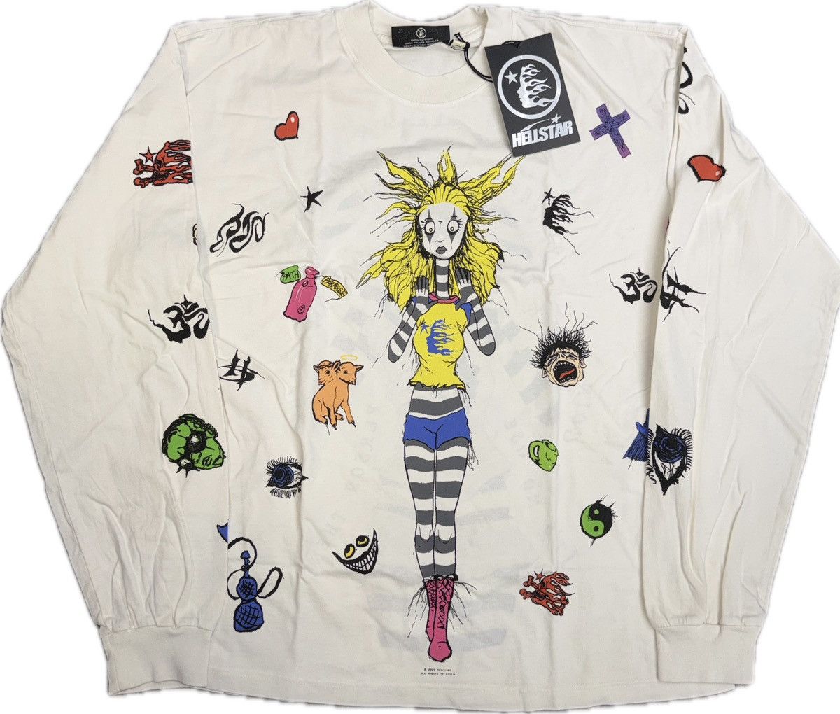 HELLSTAR Hellstar Down The Paradise Path T-shirt Size US L / EU 52-54 / 3 - 1 Thumbnail