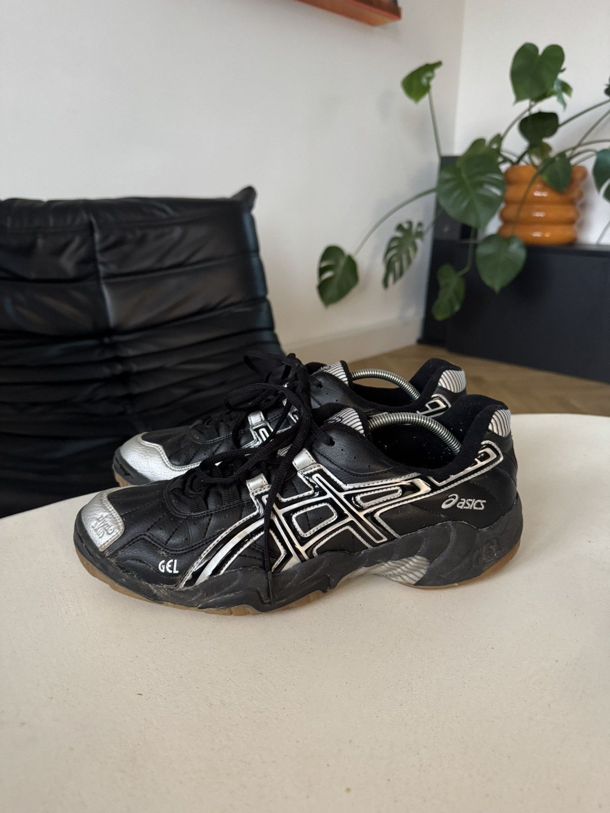 Asics ✨ Vintage ASICS Gel Trainer Shoes Sneakers Hype Y2k Vibe Size US 9.5 / EU 42-43 - 3 Thumbnail
