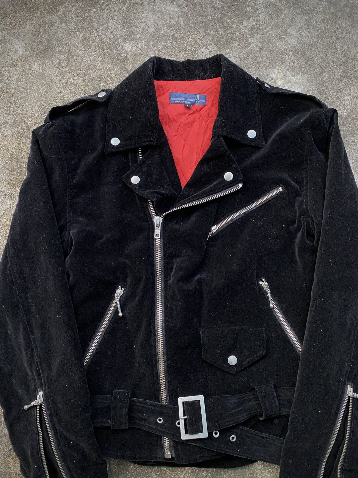 KMRii JAPANESE BAND SUGGESTION RAMONES BIKERS JACKET Size US L / EU 52-54 / 3 - 3 Thumbnail