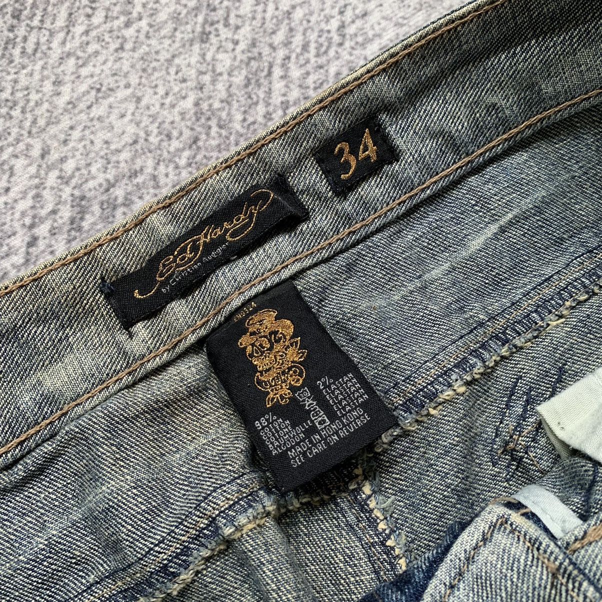 Ed Hardy × Vintage Vintage Ed Hardy Tiger Embroidery Short Size US 34 / EU 50 - 5 Thumbnail