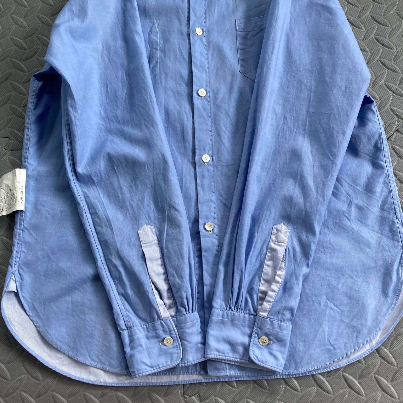 Junya Watanabe 2018 Reversible Contrast Stitch Button-Down Shirt Size US M / EU 48-50 / 2 - 9 Thumbnail
