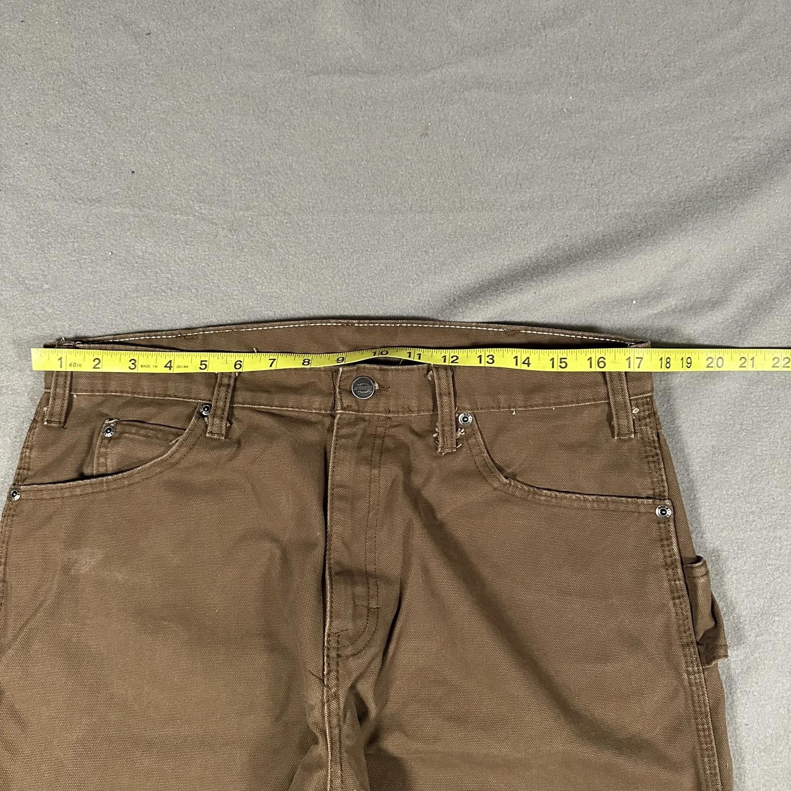 Dickies Dickies Men’s Brown Workwear carpenter pants Size US 34 / EU 50 - 7 Thumbnail