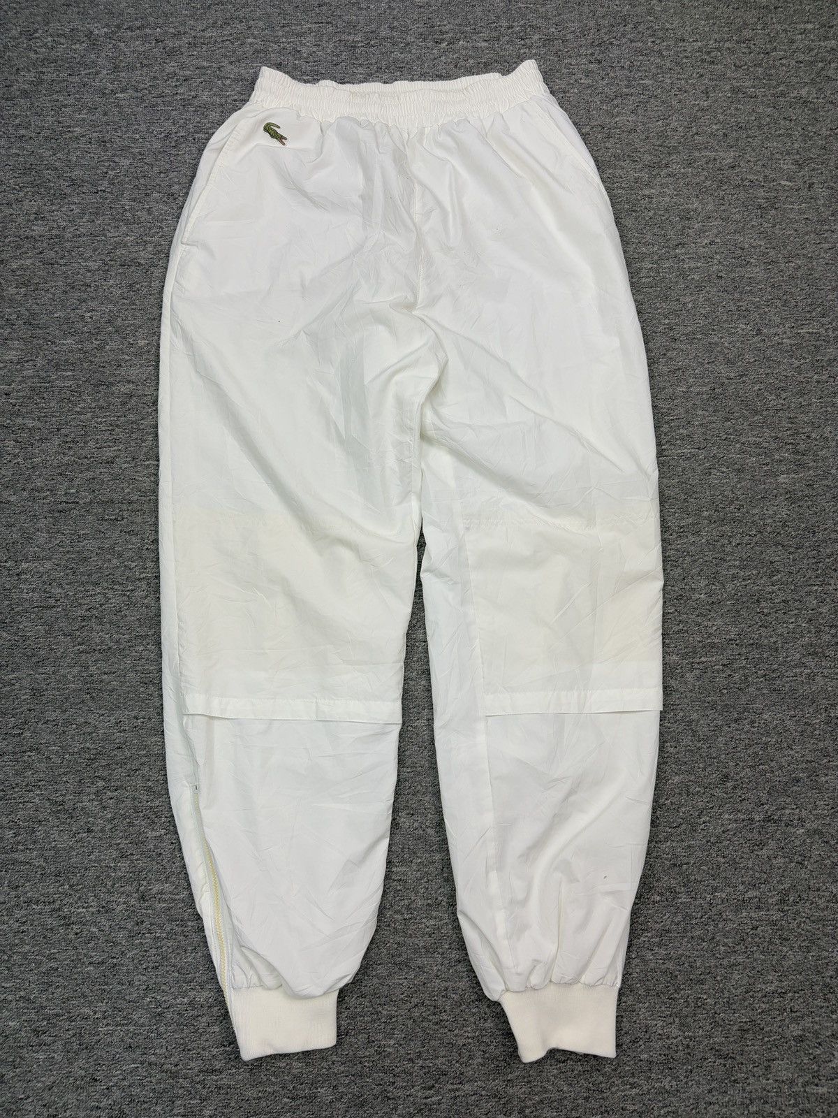 Lacoste × Vintage Vintage 90s Lacoste Nylon Track Pants Joggers Size US 30 / EU 46 - 1 Thumbnail