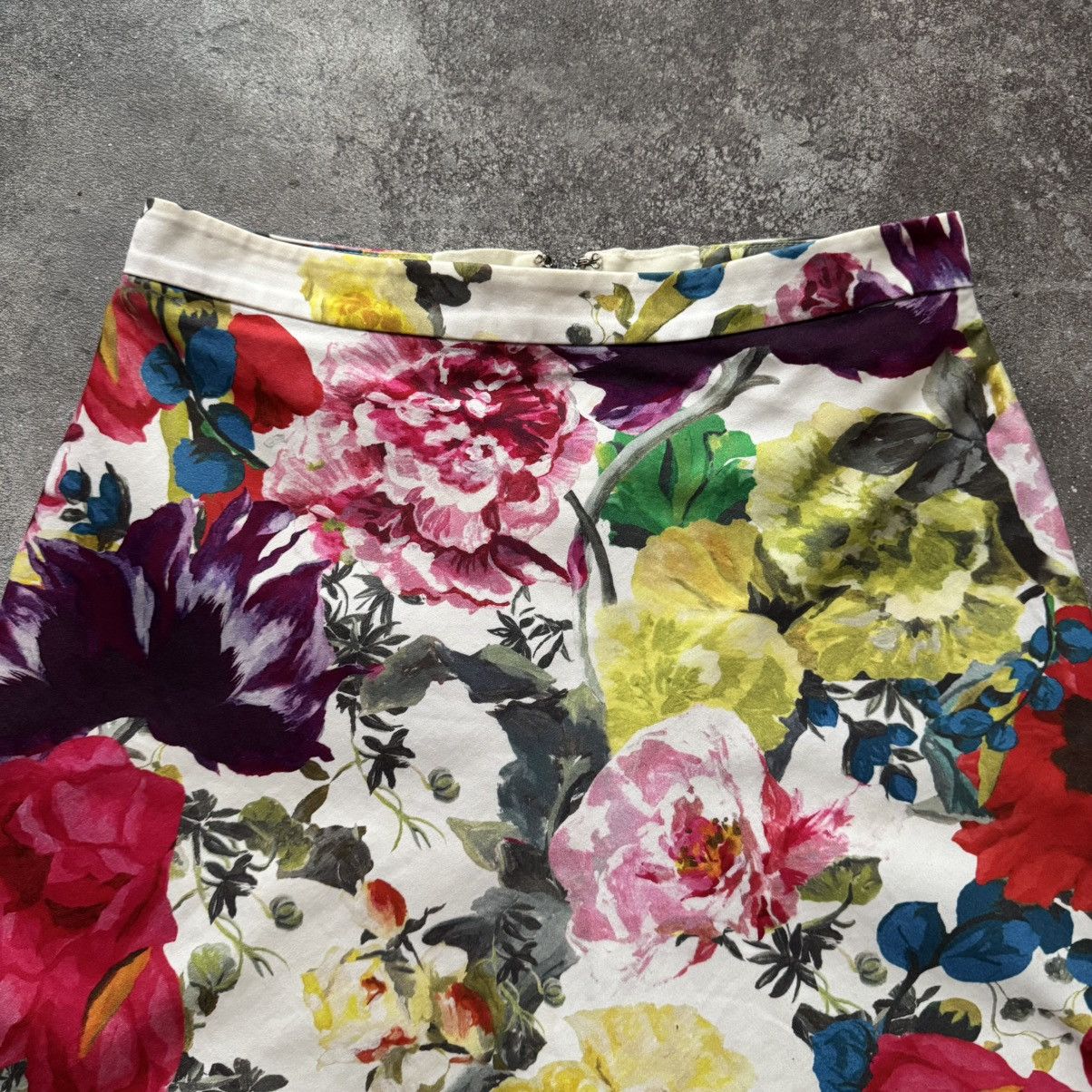 Alice + Olivia × Japanese Brand Alice + Olivia Multicolour Floral Mini Skirt Size 26" / US 2 / IT 38 - 4 Thumbnail