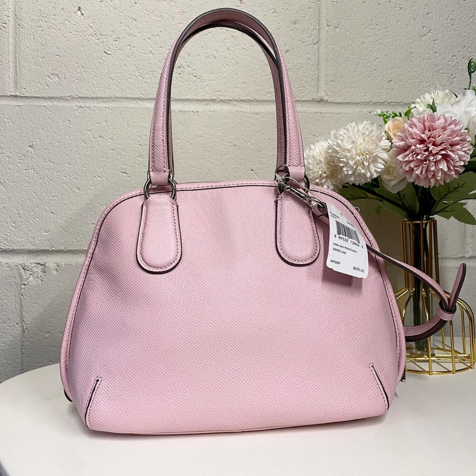 Coach Coach F34940 Mini Prince Street Satchel IN Petal Size ONE SIZE - 4 Thumbnail
