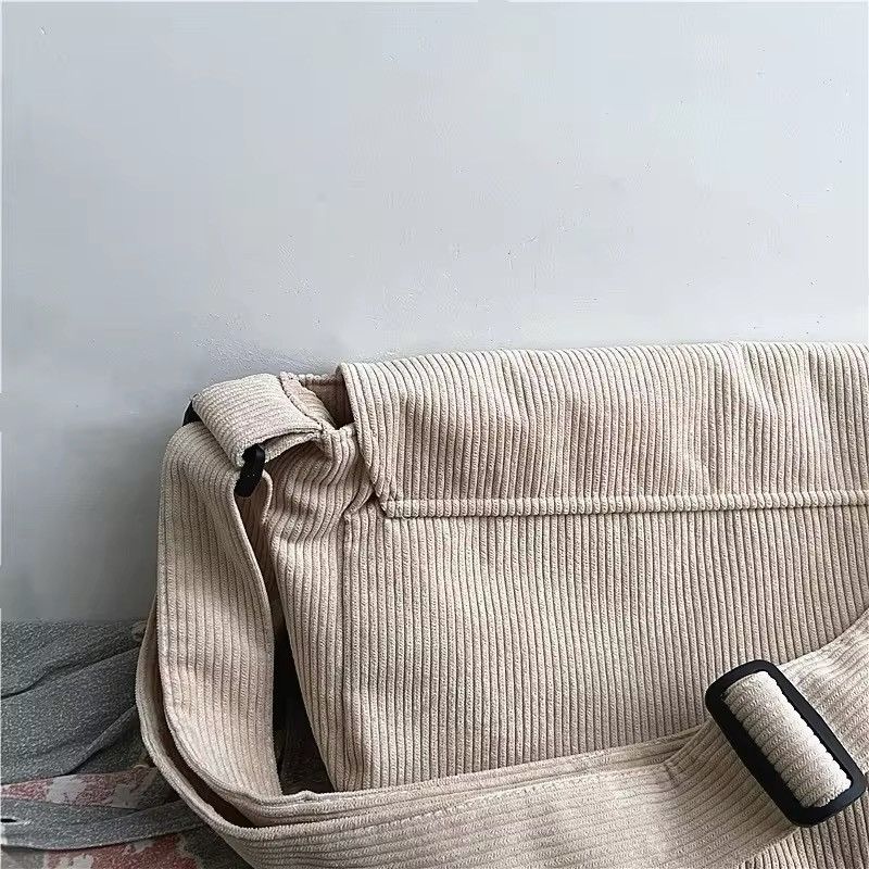 Japanese Brand Preppy Style Canvas Shoulder Bag Size ONE SIZE - 6 Thumbnail
