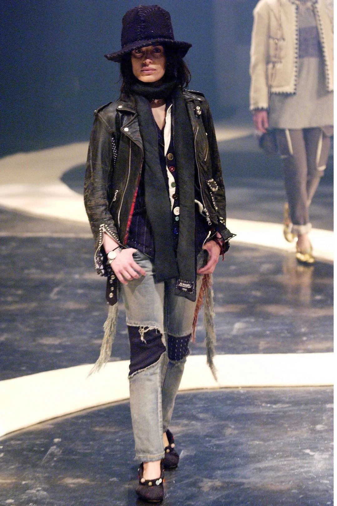 Undercover UNDERCOVER - FW04《But Beautiful》Faded leather jacket Size M / US 6-8 / IT 42-44 - 9 Thumbnail
