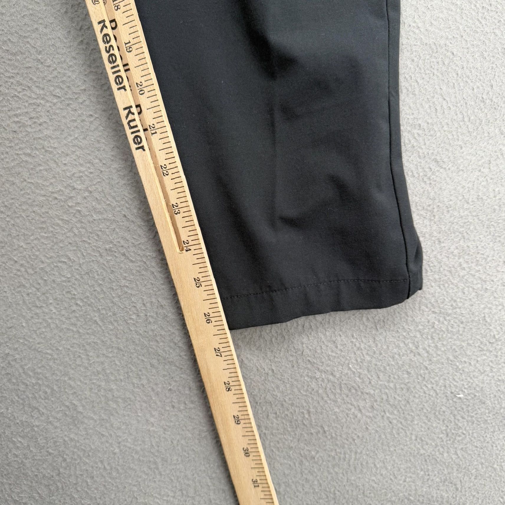 TravisMathew TravisMathew Pants Mens L 35 Black Stretch Performance Golf Chino Lightweight Tech Size US 33 - 5 Thumbnail