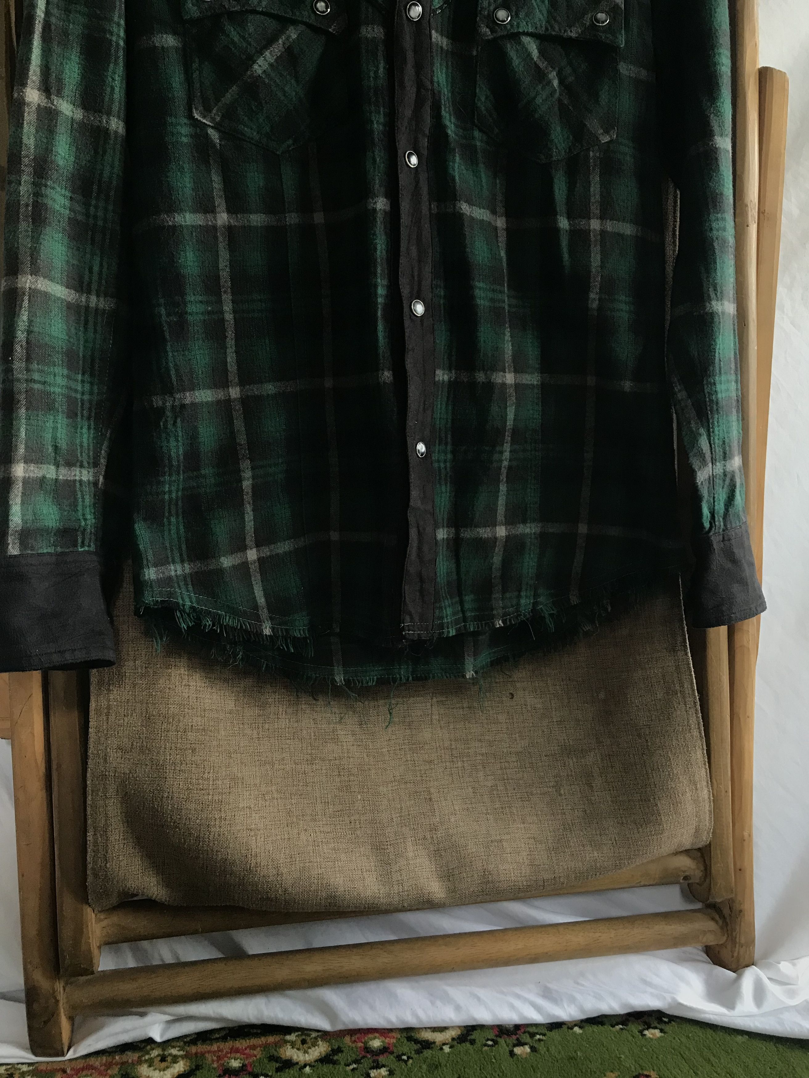 Schlussel Schlussel Japanese Brand Western Shirt Nice Design Size US S / EU 44-46 / 1 - 5 Thumbnail