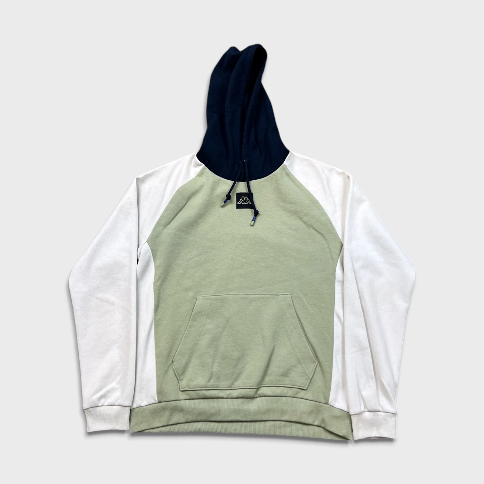 Kappa × Vintage Kappa Hoodie Center Logo Athletic Pullover Hooded Sweatshirt Size US L / EU 52-54 / 3 - 1 Thumbnail