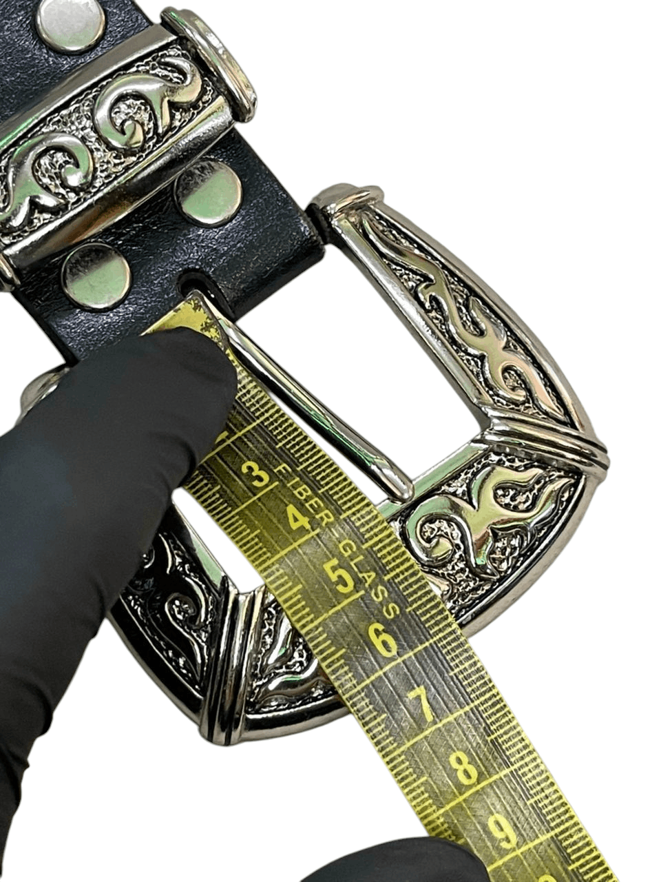 Tornado Mart Vintage Y2K Tornado Mart Studded Leather Belt Size ONE SIZE - 6 Thumbnail