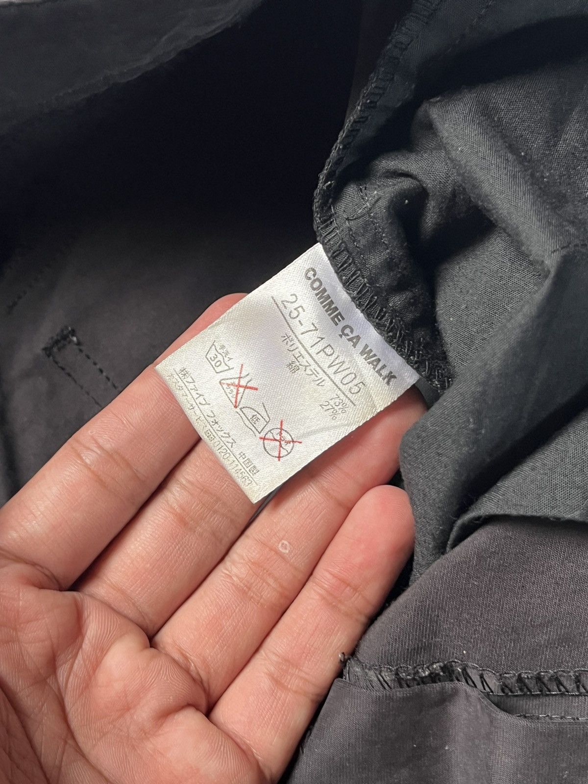 Comme Ca Ism × Japanese Brand Comme Ca Walk Pants Rare Pocket Size 29" - 11 Thumbnail
