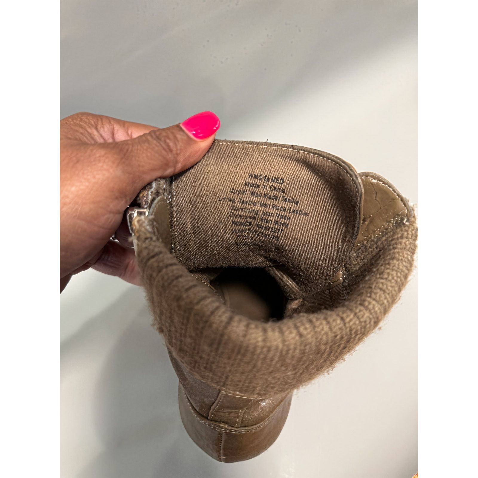 Jennifer Lopez Jennifer Lopez Moritz Taupe Laceup Bootie Size 8.5 Size US 8.5 / IT 38.5 - 8 Thumbnail